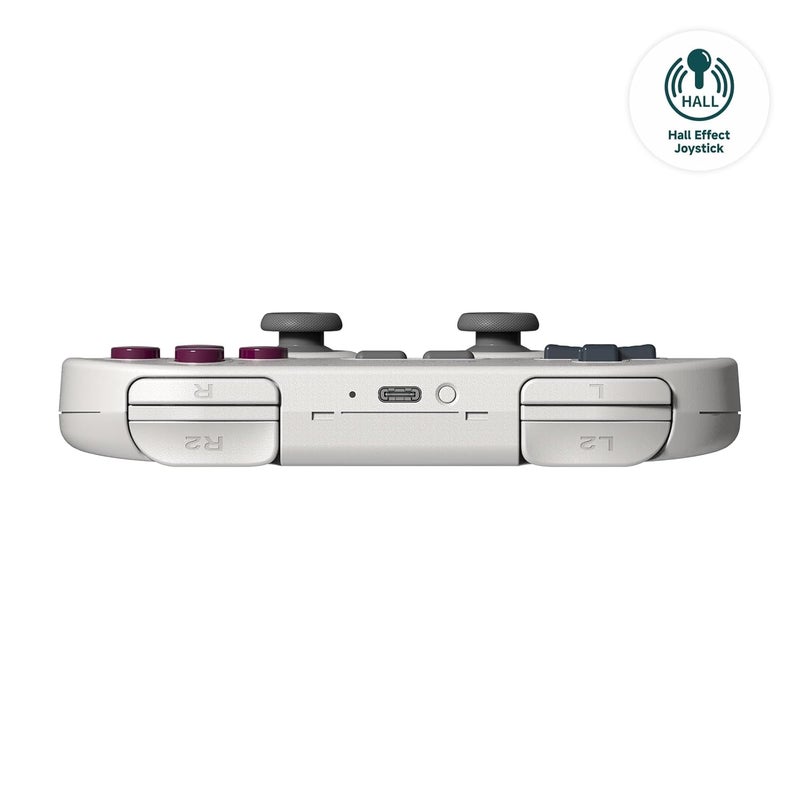 8Bitdo وحدة تحكم لاسلكية بلوتوث SN30 Pro، تحديث عصا التحكم بتأثير هول، جهاز تحكم رجعي لـ Switch/Switch 2، PC، Steam Deck، Android، Raspberry PI، iPhone، iPad، macOS و Apple TV (إصدار G الكلاسيكي) - Image 2